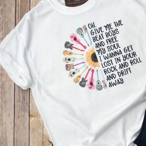 Give Me The Beat Boys Bella & Canvas t-shirt - Picture 1 of 2